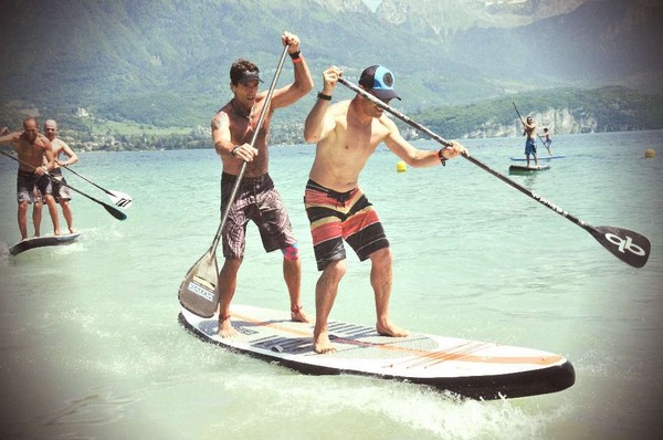 crazy tandem race au Léman