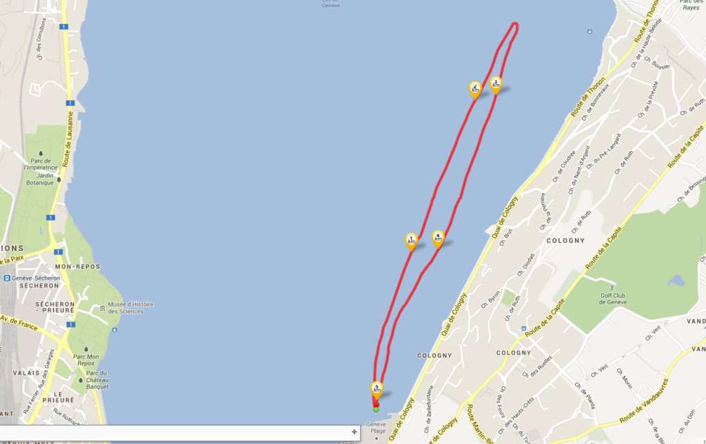 Parcours race de Genève