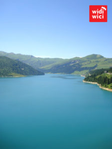 stand up paddle lac de Roselend